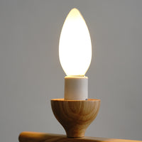 シャンデリアLED電球E17フロスト