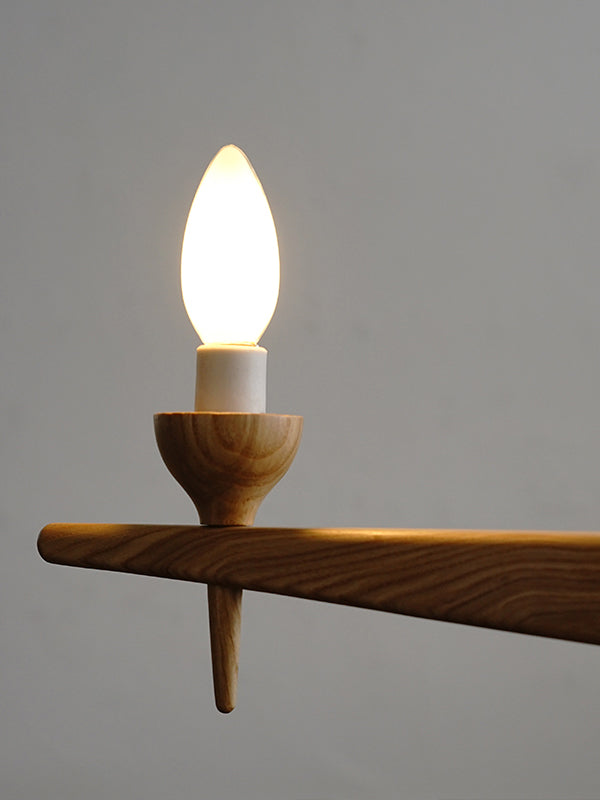 シャンデリアLED電球E17フロスト