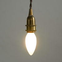 シャンデリアLED電球E17フロスト