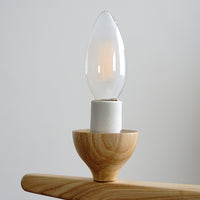 シャンデリアLED電球E17フロスト