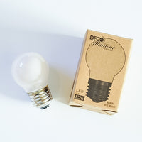 ミニボール型LED電球E26乳白