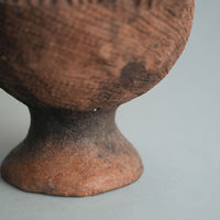 Clay candle holder/Kenya