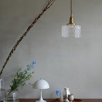 ガラスシェード ダイヤ