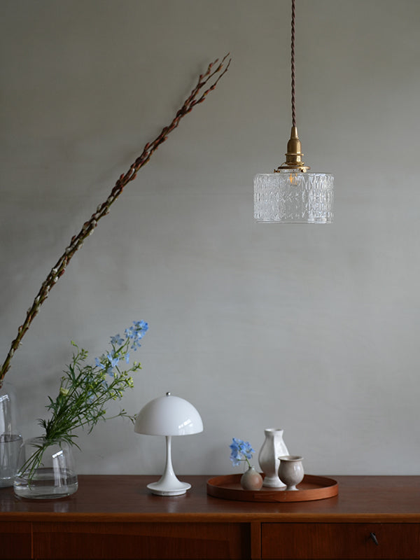 ガラスシェード ダイヤ