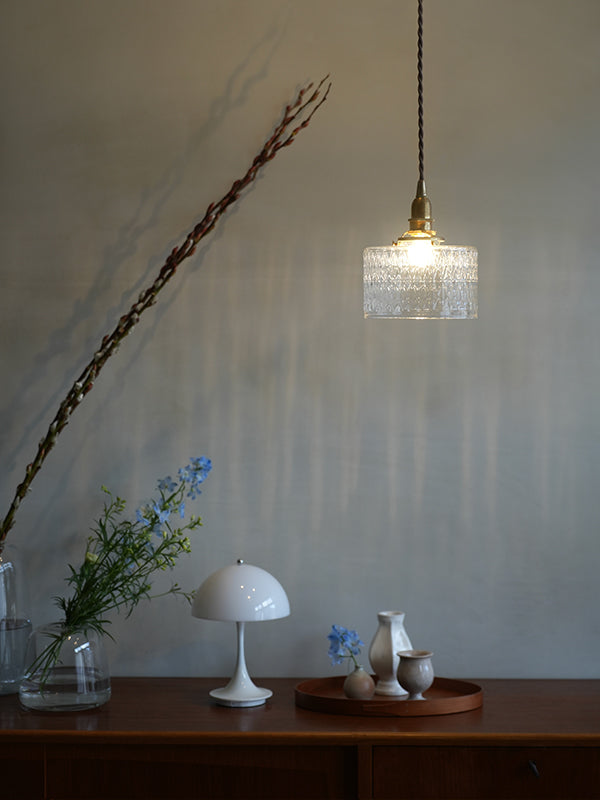 ガラスシェード ダイヤ