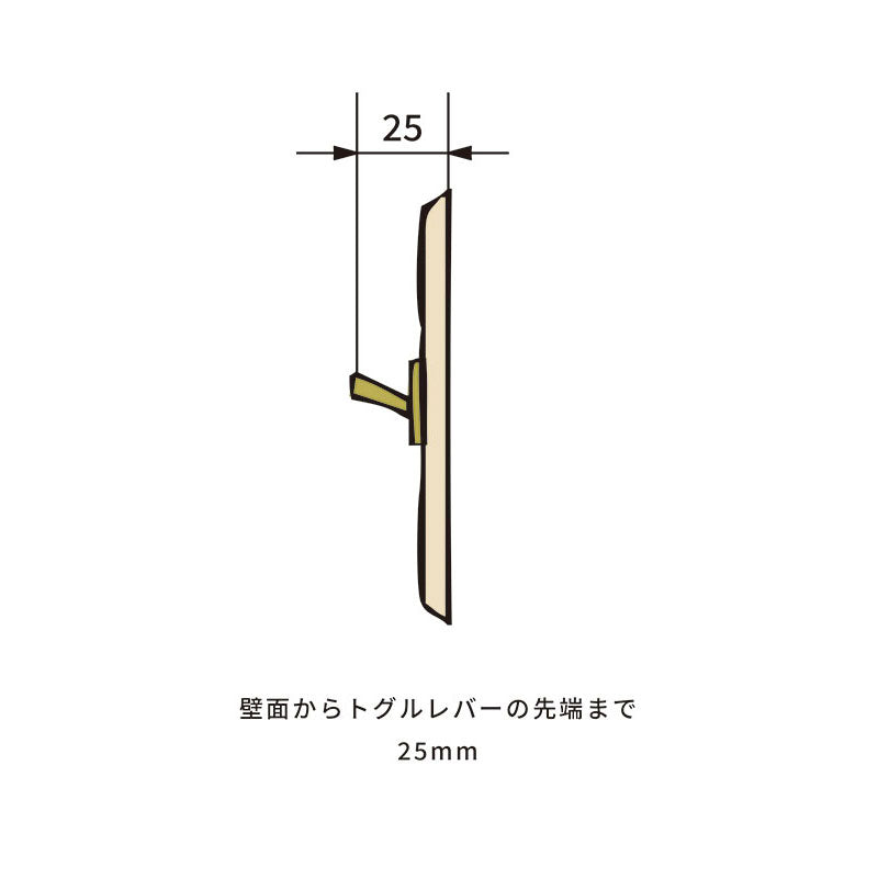 ウッデンプレートスイッチ メープル
