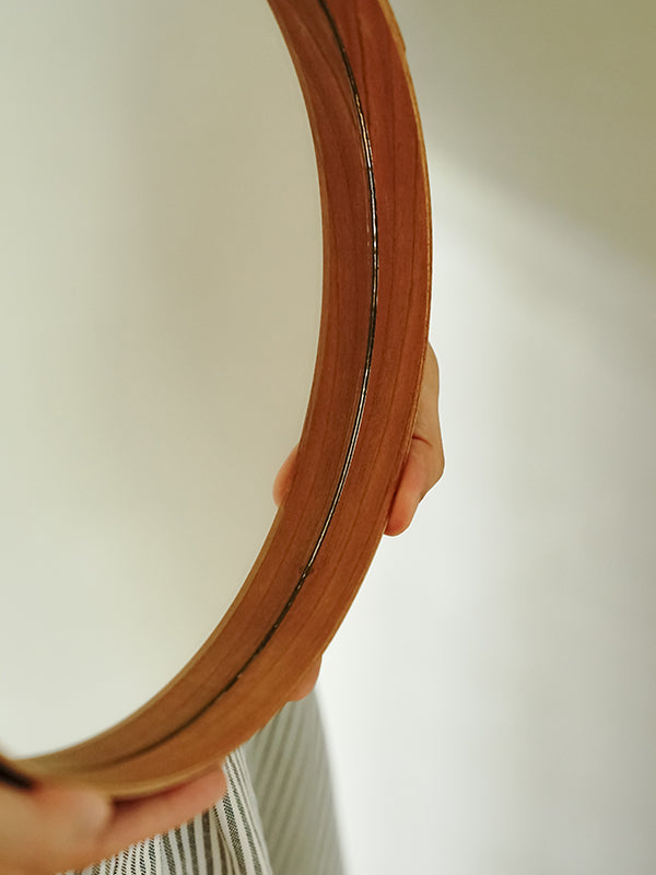 シェーカーラウンドミラー ブラック