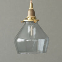 ガラスシェード ポワー ブルーグレー E17 SET