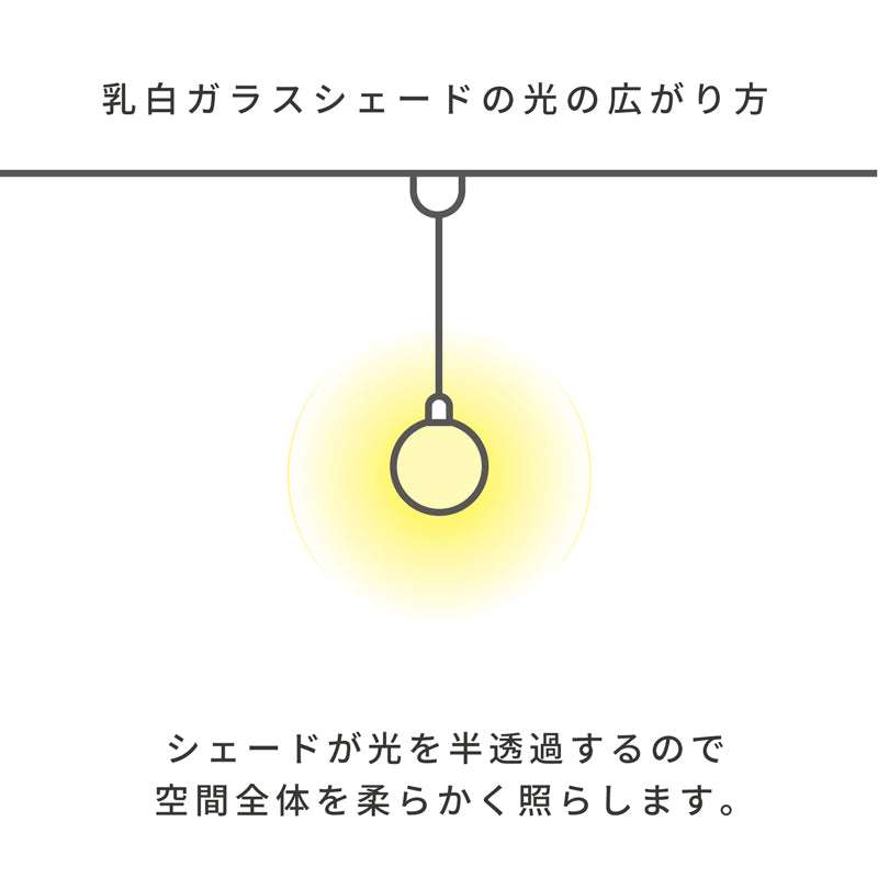 ミルクグラス シェード フレンチ | AXCIS ONLINE