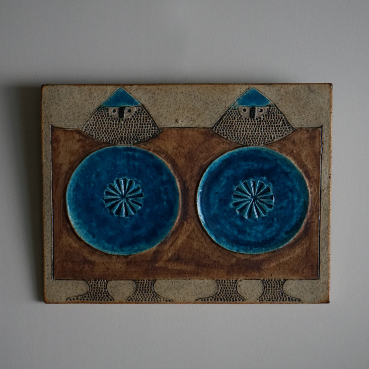 Ceramic plaque/Inger Persson(1960's)/Rorstrand