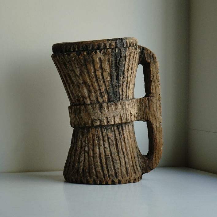 木製カップ/Afghanistan