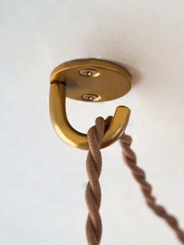 Brass Ceiling Hook