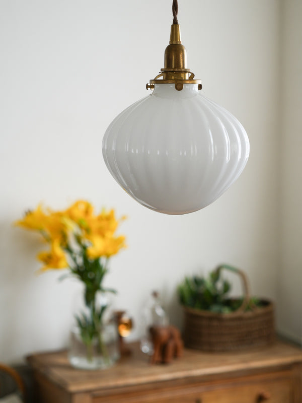 ガラスシェード フルクト L ホワイト ペンダントライト ガラスシェード フルクト L | AXCIS ONLINE