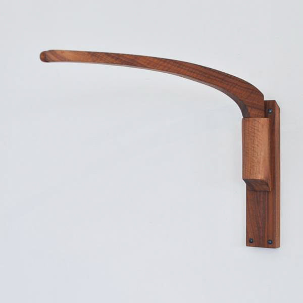 Wood Bracket BOOM × ミニガラスシェード ラウンド ホワイト SET