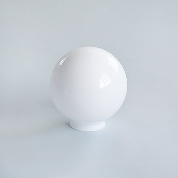 Wood Bracket BOOM × ミニガラスシェード ラウンド ホワイト SET