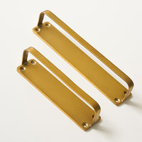 Brass Handle Flat