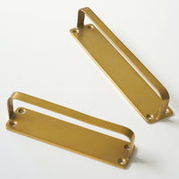 Brass Handle Flat