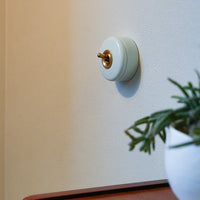 陶器スイッチ ホワイト