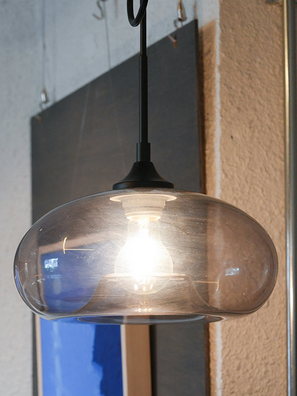 【SET】グレーグラスペンダントシェードディスク