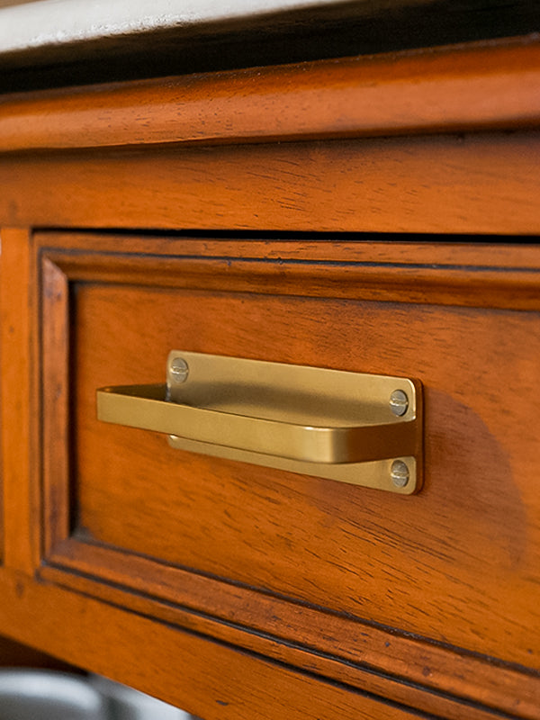 Brass Handle Flat