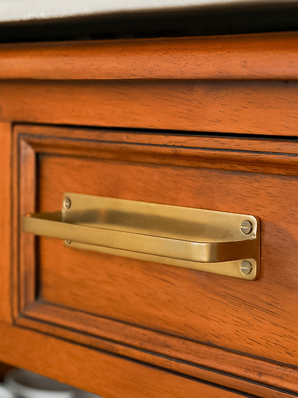 Brass Handle Flat