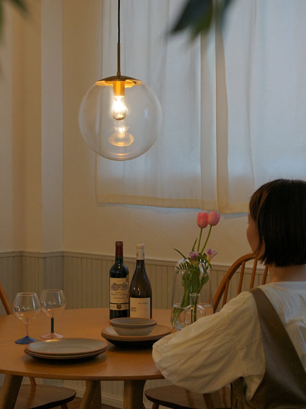 LOSKA pendant light L clear