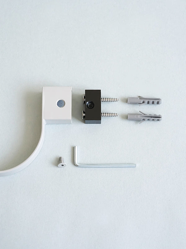 UNTEI グレー バー w300 h150 4本 Curve アイアンタオルハンガー グレー | AXCIS ONLINE