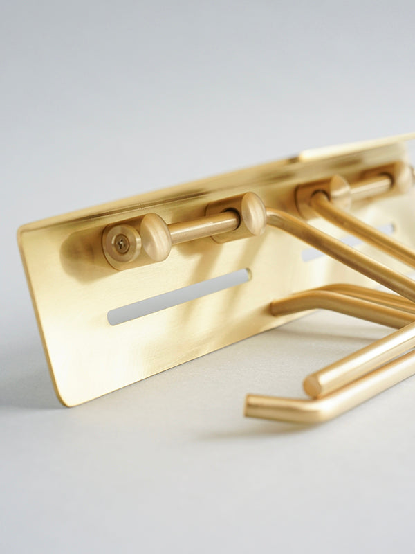 put ペーパーホルダー ダブル ブラス