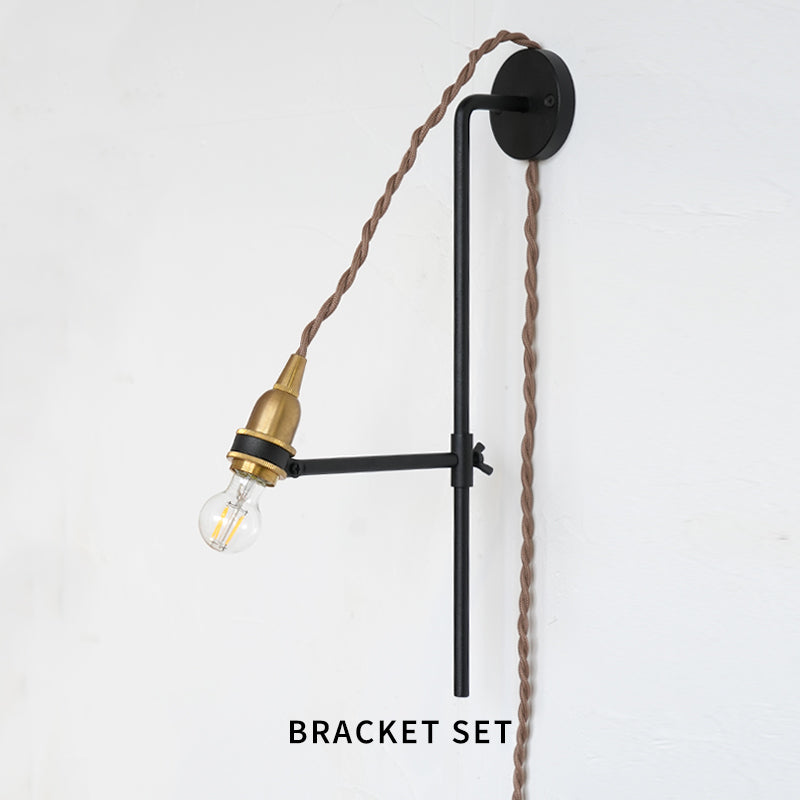 vertical bracket iron 灯具セット