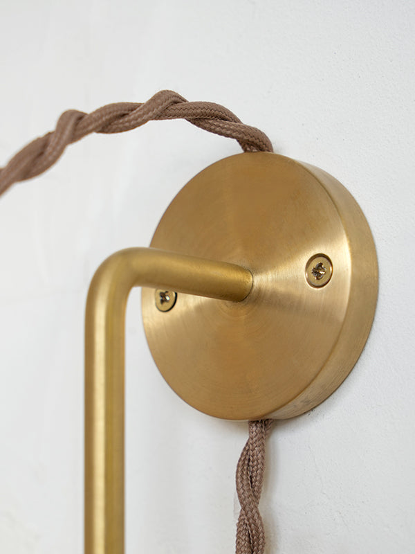 vertical bracket brass 灯具セット