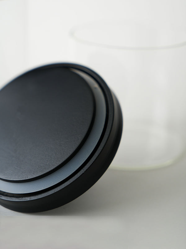 ティム ガラスジャー ブラック | AXCIS ONLINE