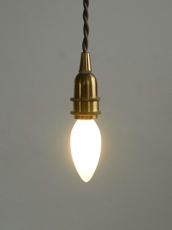 シャンデリアLED電球E17フロスト