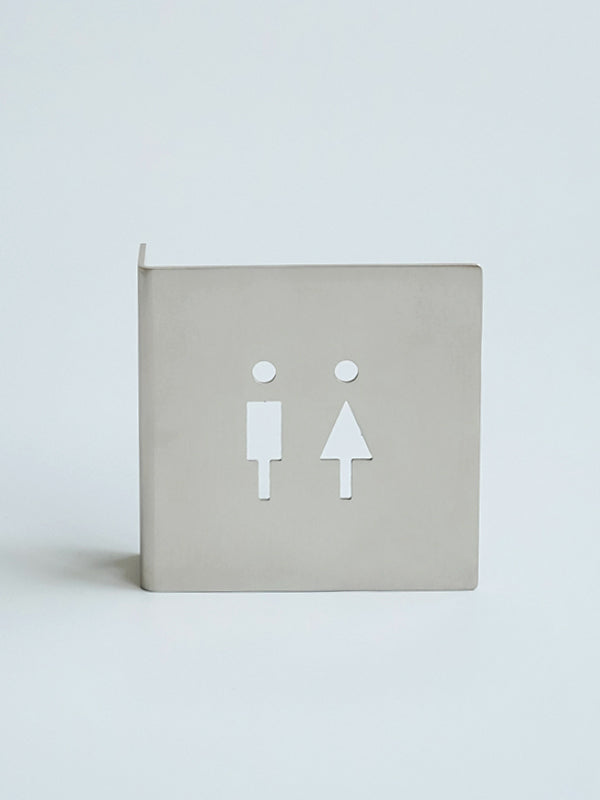 壁出しサイン Toilet