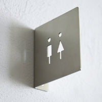 壁出しサイン Toilet
