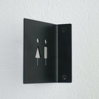 壁出しサイン Toilet
