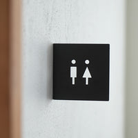 壁出しサイン Toilet