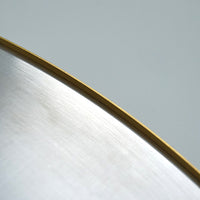 Brass round mirror 320