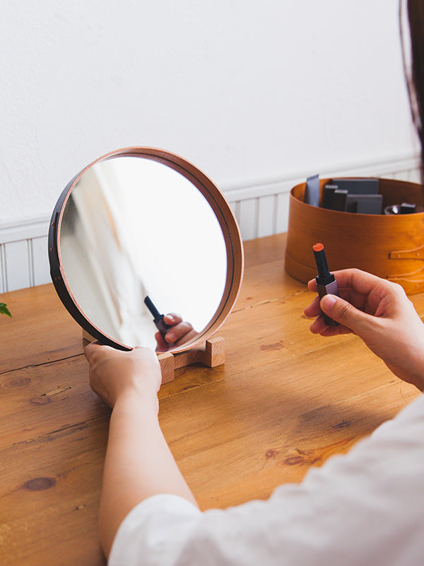 シェーカーラウンドミラー ブラック