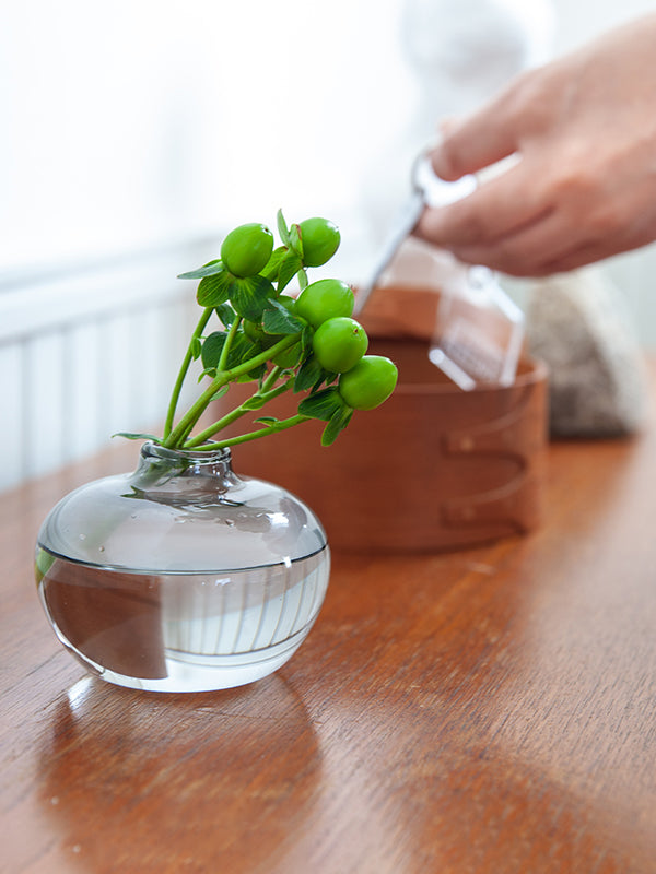 ガラスインセンスベース Lua