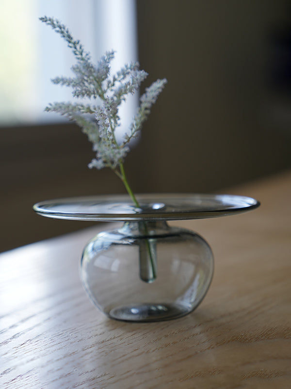 ガラスインセンスベース Lua