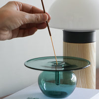 ガラスインセンスベース Lua