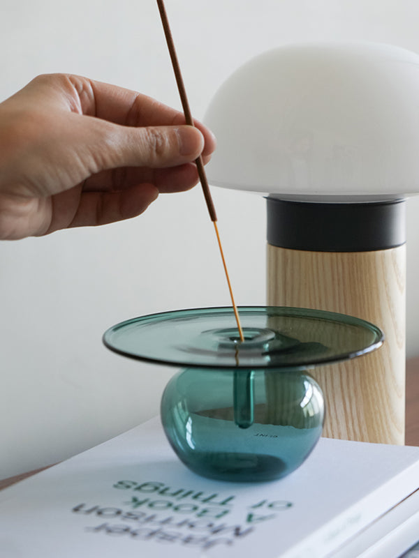 ガラスインセンスベース Lua