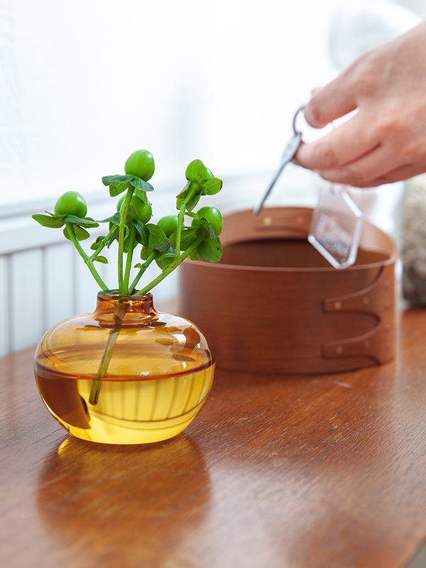 ガラスインセンスベース Lua