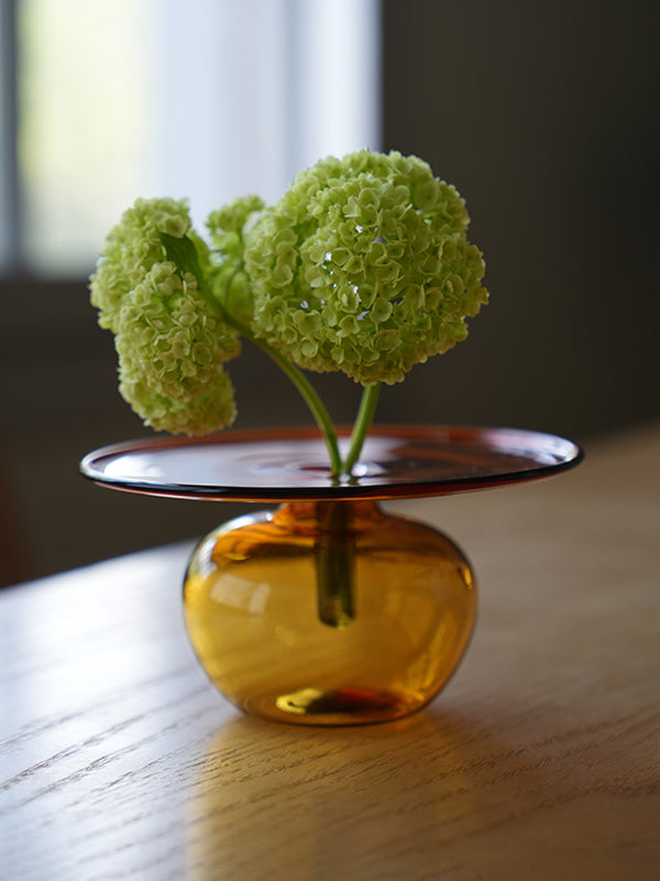 ガラスインセンスベース Lua