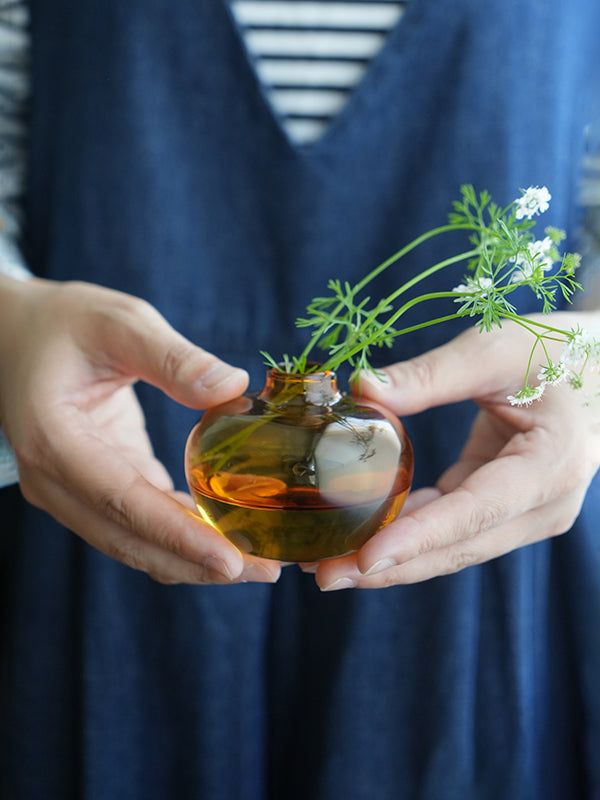 ガラスインセンスベース Lua