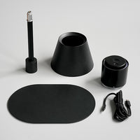 PLANTE portable lamp BK