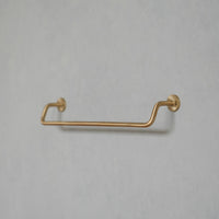 KT brass towel holder