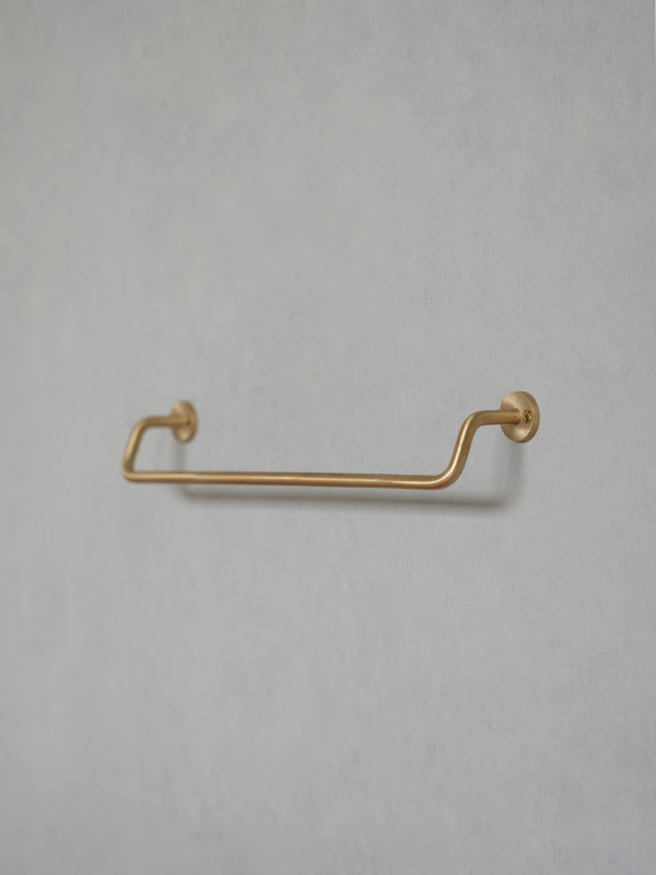 KT brass towel holder