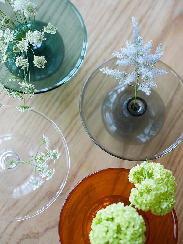 ガラスインセンスベース Lua