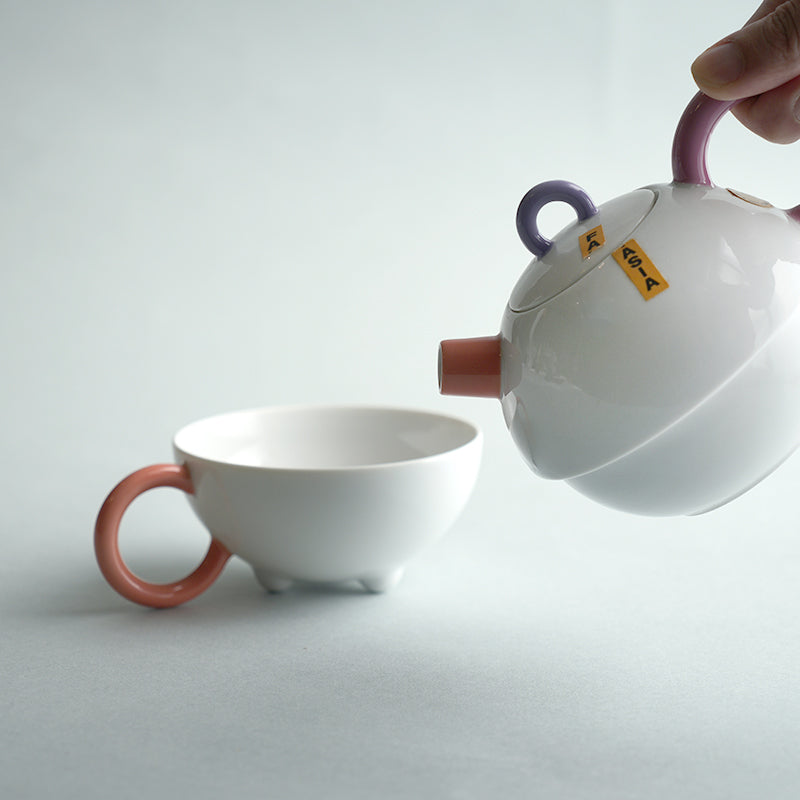 Arzberg ティーセット ティーポット シュガーポット クリーマー プレート Matteo Thun/Arzberg/Tea for one